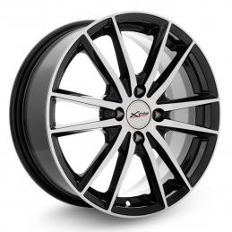 X`trike X-129 6.5x16 PCD4x100 ET36 DIA 67.1  BK/FP